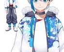 お好みの男性キャラデザ・立ち絵作成します 男女とも幅広い年齢層のキャライラストに対応! イメージ5