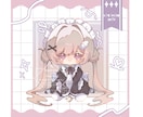 ゆるもちっと可愛いミニキャライラストお描き致します 【5名様限定価格】アイコン.グッズ.サムネなど配信活動に! イメージ3