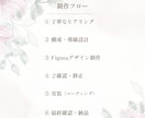 丁寧な構成でLPを制作します 共感×デザイン力で、あなたらしさを形にします。 イメージ2