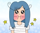 ぷにっと可愛い似顔絵風SNS用アイコンを描きます 少しデフォルメした可愛いSNS用アイコンが必要な方へ イメージ4