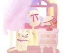 小物1点無料◎優しくかわいい動物をお描きします 広告・挿絵・アイコンに/大切なペットさんも/プレゼントにも◎ イメージ6