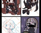 活動者様オススメ！デフォルメイラストを描きます SD・デフォキャラ・個性的な絵柄で目をひこう イメージ2