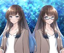 TRPG、動画配信等◎キャラクター立ち絵作成します 表情差分、ヘアスタイル差分等あります！ イメージ1