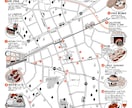 線画イラスト入りの地図を作ります 温かみのあるイラストマップをお探しの方に！ イメージ10