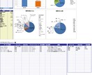 家計簿をＥｘｃｅｌで管理できます 使い慣れたＥｘｃｅｌで家計簿を作成してみませんか。 イメージ5