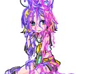 可愛いイラスト描きます SNSのアイコン、小説の挿絵等に。 イメージ8