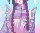 ダークな世界観の衣装デザイン､一枚絵制作します キャラクターデザイン､イラスト制作承ります イメージ4