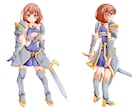 可愛いイラスト描きます 等身サイズからちびキャラまでご要望に合わせて幅広く対応します イメージ5