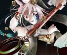世界観を感じるイラスト描きます ▶︎表紙や挿絵、動画用、立ち絵などに。お気軽にご相談ください イメージ5