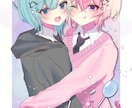 萌え系イラストを描きます 可愛いくて萌え萌えのイラストをお届け！ イメージ3
