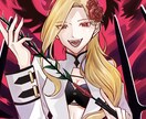 艶感、色気のある女性イラストを制作します 上品、色気、かっこいい、ギャルなど様々なジャンル描きます！ イメージ3