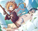 SNS等にご使用いただけるイラストの制作をします ふわふわとしたキレイめのイラストを制作致します。 イメージ3