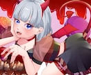 ハロウィン量産イラストをお描きします 衣装・髪型・顔パーツを選べるハロウィンイラスト！ イメージ6