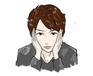写真もとに人物画を描きます 好きな人には刺さる絵が描けます。 イメージ4