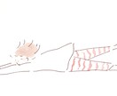 淡く優しい雰囲気の人物カット描きます イメージを膨らませるための挿絵に イメージ3