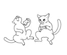 ゆるくてかわいい動物アイコン描きます 全身イラスト・ポーズや表情もご相談いただけます イメージ7