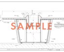 造作家具の製作図面作成します インテリアデザイナーが造作図面（製作図）を作成します！ イメージ3
