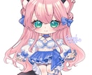 可愛く繊細に！ミニキャラ・SDイラスト描きます SNS★華やかで可愛いミニキャライラスト描きます✨ イメージ5