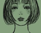 SNS用アイコンの制作をします 単色とあなたのイメージをイラストに イメージ6