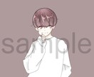 かわいい女の子を描きます SNSのアイコンなどにどうですか イメージ4