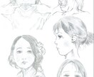 デッサンイラストの作成します お子さんの記念日プレゼントなどに！ イメージ2