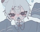 可愛いSNSのアイコン描きます 病みかわいい♡が好きな方必見！ イメージ1