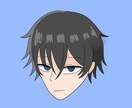 顔のイラストを描きます アイコン用にでもなんにでも！！顔のイラストを描きます イメージ1