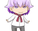 オリジナルキャラのイラスト描きます ５～８頭身から2.5頭身のミニキャラまで★ イメージ3