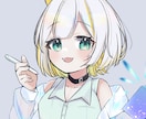 可愛くて小さいキャラクターを描きます デビュー、活動を頑張りたい方たちへ イメージ1
