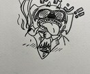 私の絵を好きになってくれた方は提供します 思いついた不思議なキャラクターをたくさん描きます。 イメージ1