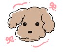 ゆるっとかわいく。ほっこりシンプルイラスト描きます あなたのSNSを彩る、ゆるかわアイコン制作します♪ イメージ5