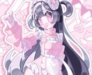 とにかくかわいい.ᐟ女の子イラスト描きます あなたの ⁺˖⟡ときめき⟡˖⁺ をかたちに‎ ♡ˎˊ˗ イメージ2