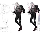 TRPG、ゲームで使う男性キャラ立ち絵作成します bl漫画家が描く色気のある男性キャラクター イメージ3