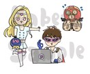 紙にもWEBにも！カットイラスト描きます 思わず目をひく楽しいイラストお任せください！ イメージ2