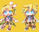 SDイラスト納品します グッズ制作等のお手伝いもできます イメージ6