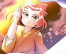 ご指定のイラストを描きます 10代の男女・デフォルメ・ミニ動物が得意です イメージ10