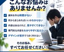 メモ・写真・既存資料から、伝わる営業資料を作ります 資料の内容がまとまっていなくてもOK イメージ2