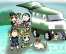様々な乗り物の一枚絵を描きます 車、バイク、自転車の乗り物一枚絵 イメージ1