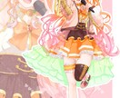 イラスト作成いたします キラキラ華やかなイラストをあなたに イメージ1
