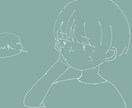 シンプルでゆるふわなイラストを描きます SNSアイコン、MV用一枚絵等用途は自由◎ イメージ4