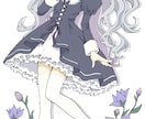 淡くて柔らかな雰囲気のあるイラストを描きます 女の子の髪とお花やフリルを描くのが大好きです！ イメージ4