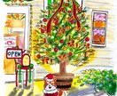 日常で見えるのほほんとした優しいイラストを描きます 絵本のようなタッチで!あなたの大切な思い出を絵にしませんか? イメージ1