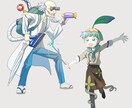 人物や動物、人外等の立ち絵を描きます TRPGや配信の立ち絵、素材等としてご利用ください。 イメージ8