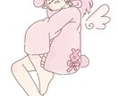 可愛く綺麗にイラストを提供します イラスト可愛く描きます！！(ミニキャラかも！) イメージ2