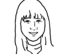 写真からシンプルアイコン、似顔絵描きます SNSのプロフィール画像！自分ロゴ！プレゼント用にもOK！ イメージ1
