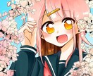 鮮やかなキラキラ可愛いイラストなんでも描きます アニメ調で可愛いイラストをを求めてる方へ イメージ4