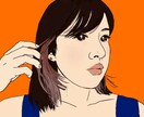 シンプル/人物イラスト作成します リアル過ぎない、きらきらの目で可愛らしく描きます。 イメージ5