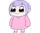 ポプテピ風アイコン描きます 当日〜即日お渡しできます！☆仮のアイコンなどにも！ イメージ4