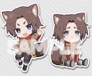 先着割引中！かわいいデフォルメイラスト制作します 制作着手日から３日以内の納品可能◎ イメージ2