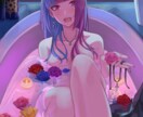 病みかわいいイラストやvデザインを制作します アイコンやイラストをお届けいたします イメージ9